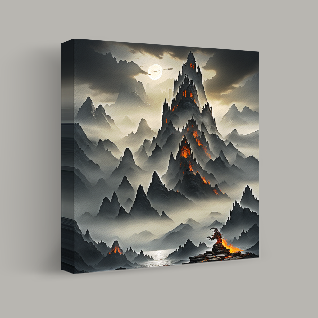 Shadows of the Fiery Peaks view 1