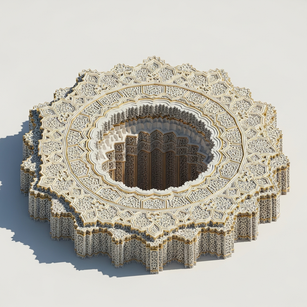 Geometric Labyrinth view 2