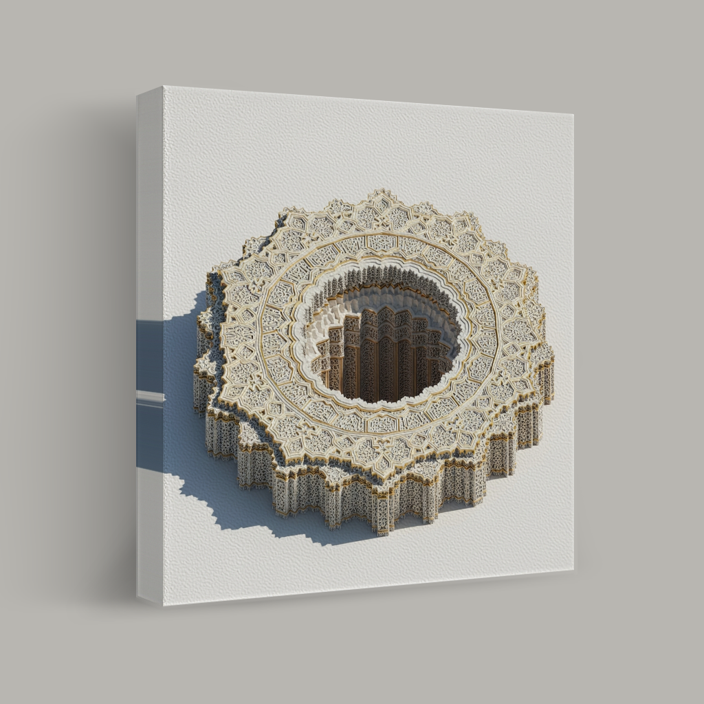 Geometric Labyrinth view 1