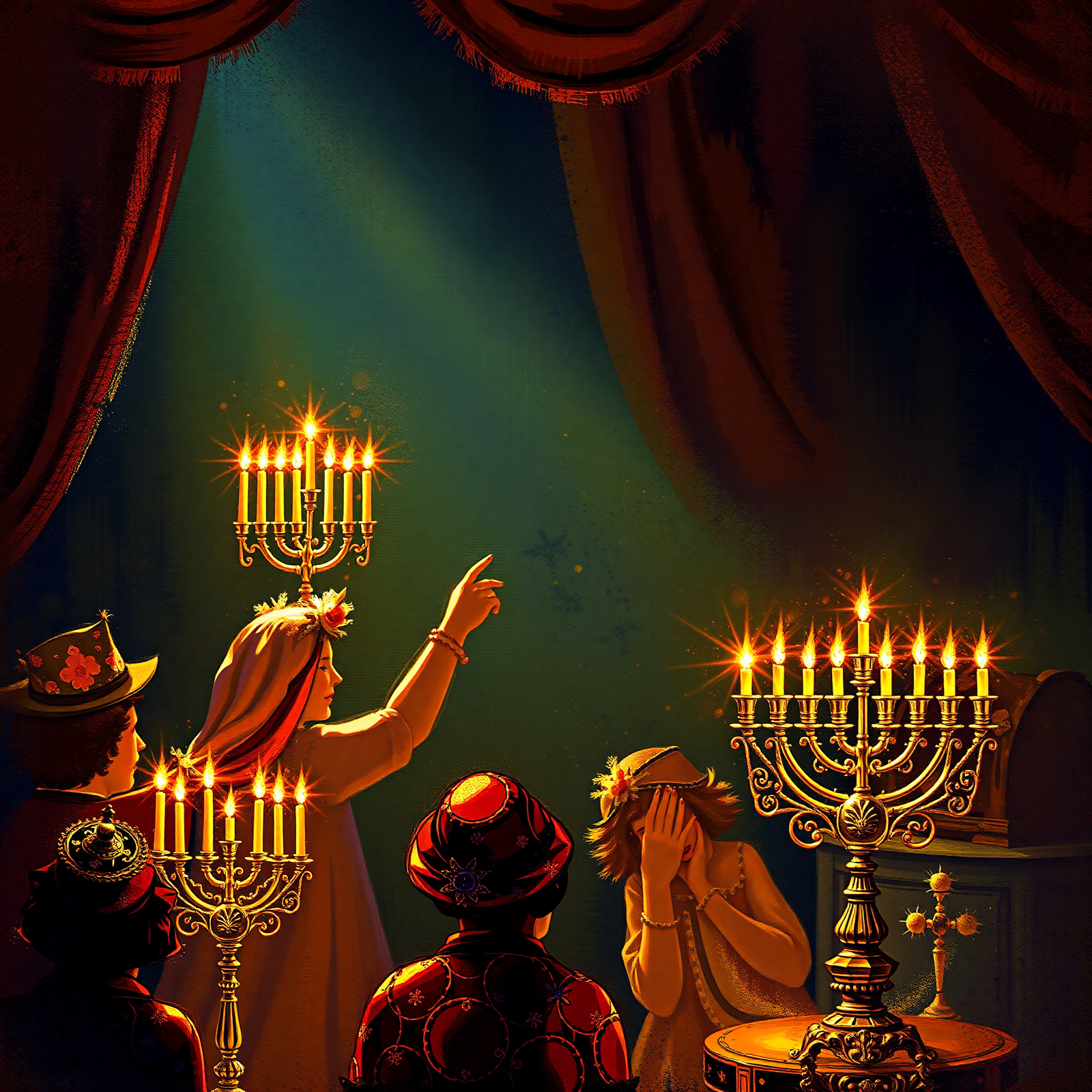 Illuminated Gathering with Candles view 2