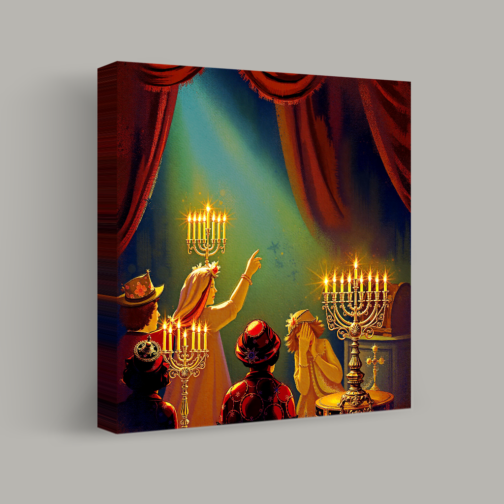 Illuminated Gathering with Candles view 1