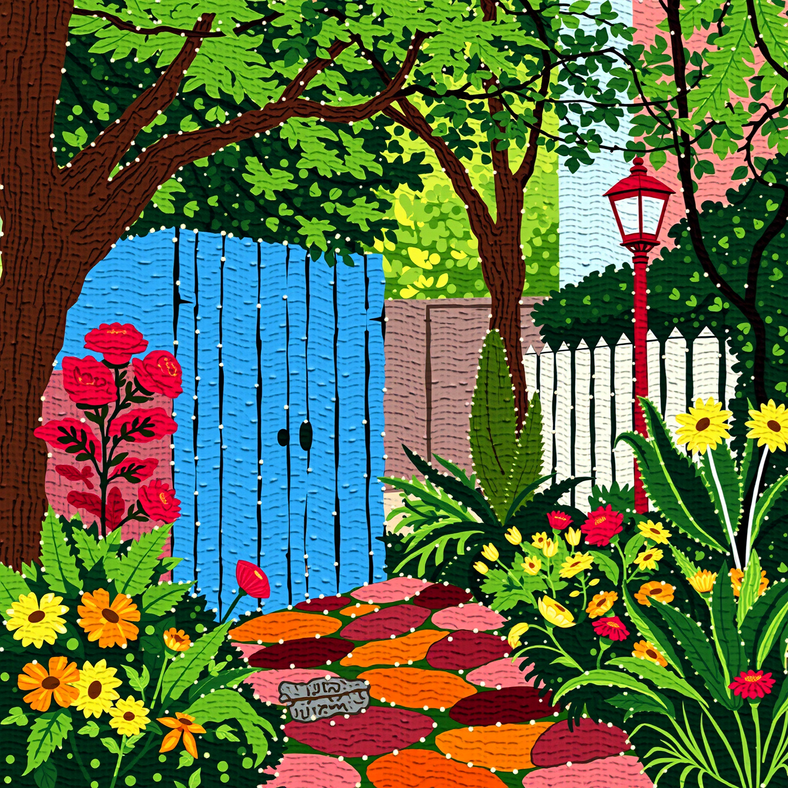 Garden of Vibrant Whispers view 2