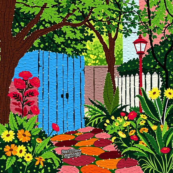 Garden of Vibrant Whispers