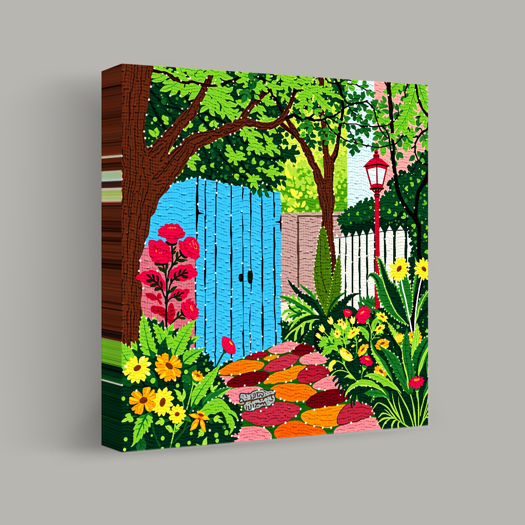 Garden of Vibrant Whispers view 1