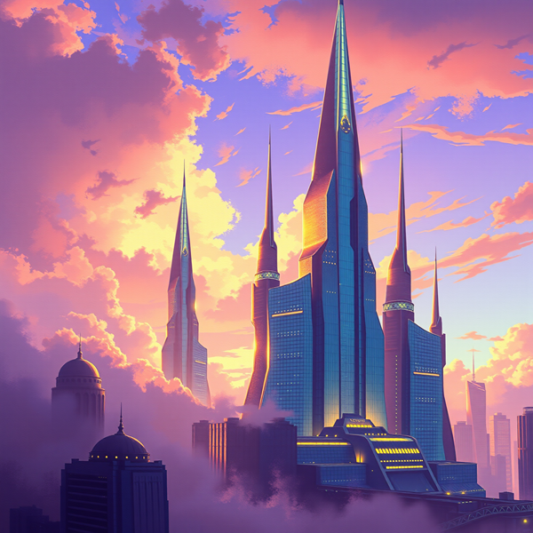 Spires of the Luminous Horizon