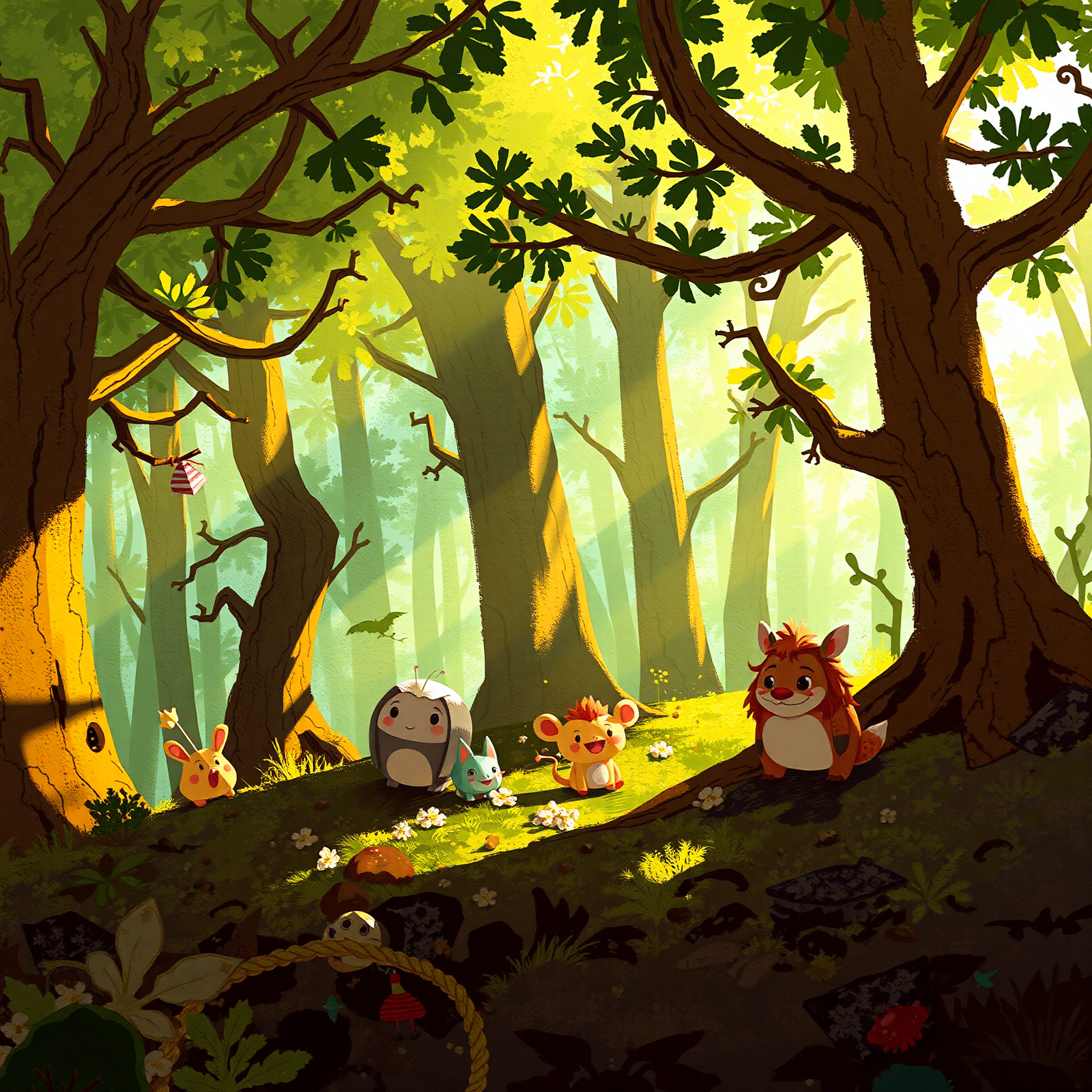 Woodland Creatures Gathering view 2