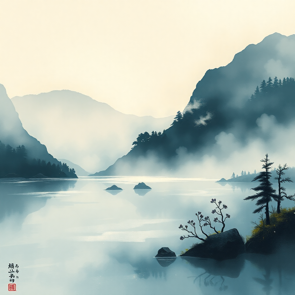 Whispering Waters at Dawn view 2