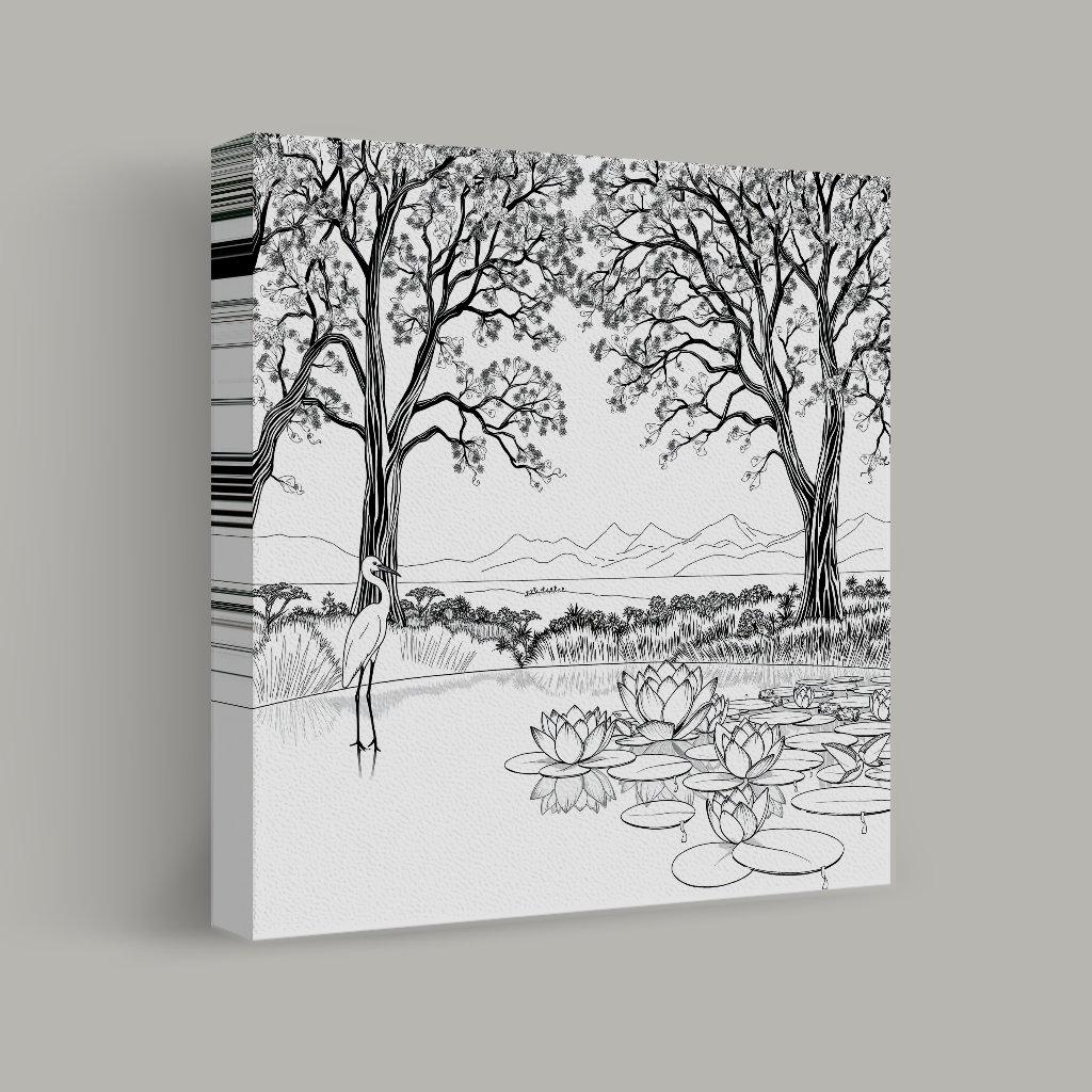 Repose by the Waterline view 1