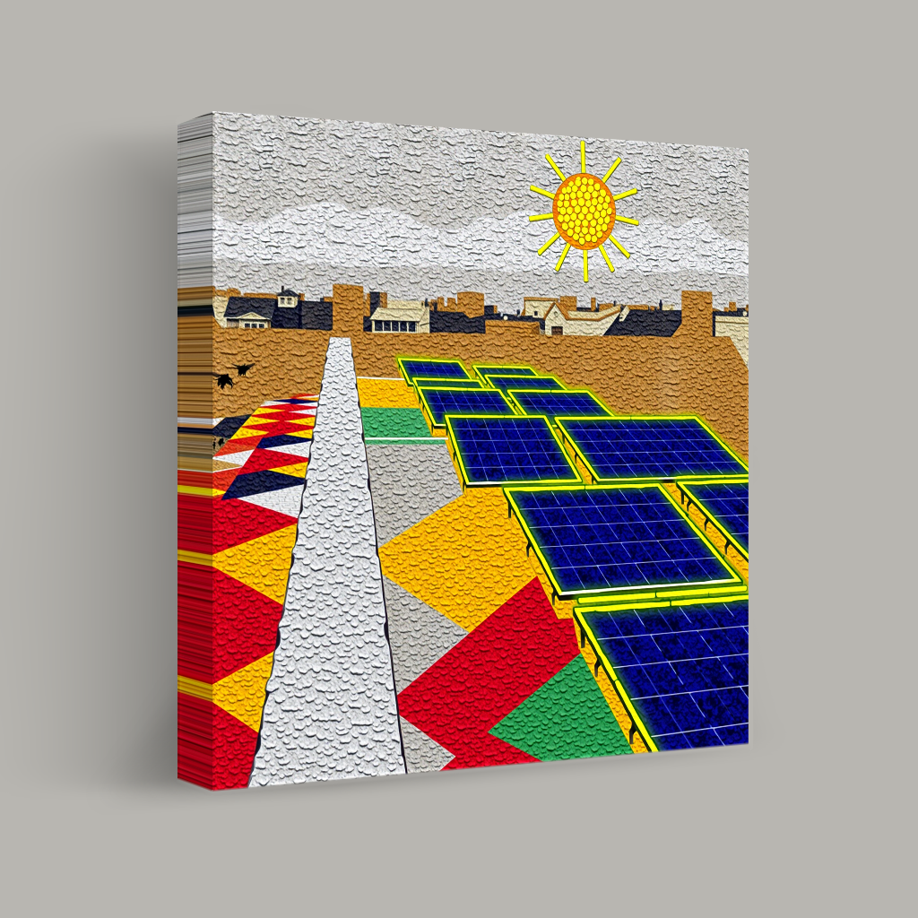 Solar Harmony on Urban Roofs view 1