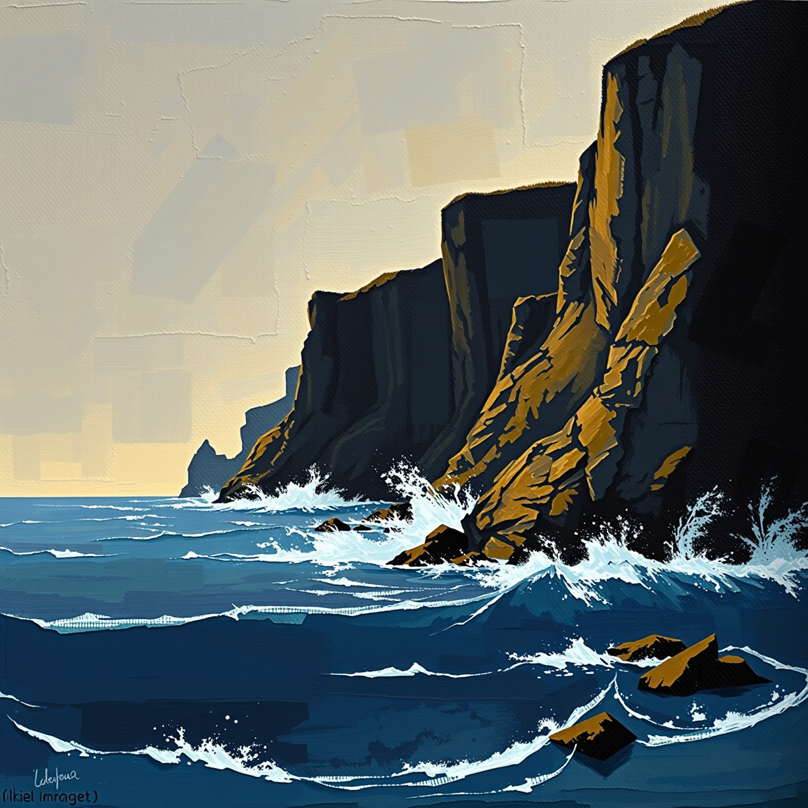 Cliffs of Meeting Tides view 2