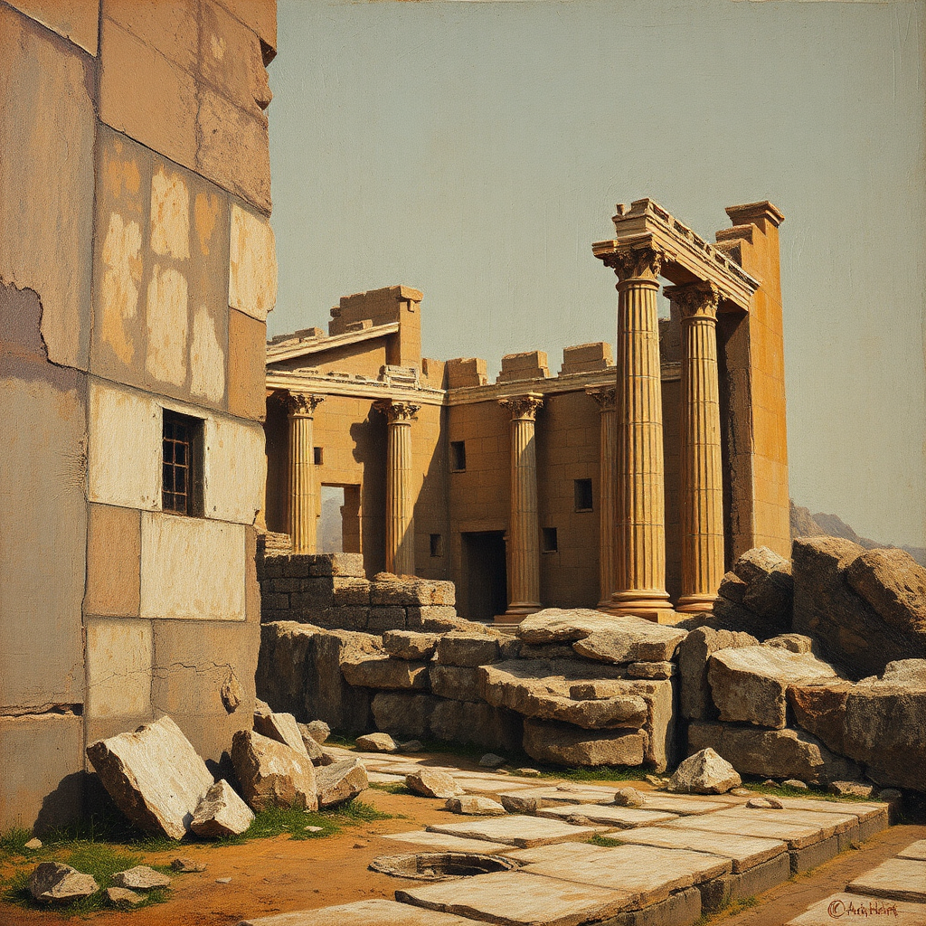 Echoes of Ancient Ruins view 2