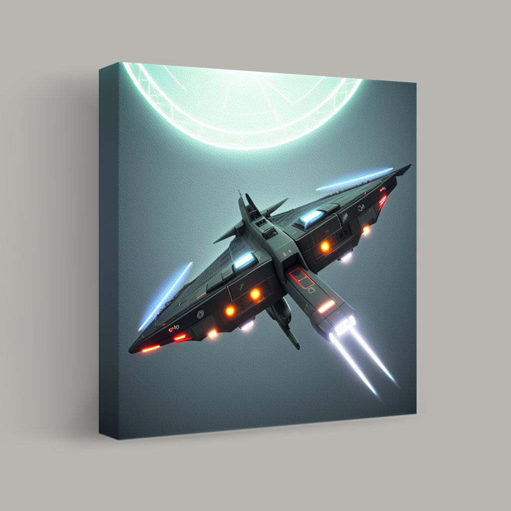 Ascension to the Neon Portal view 1