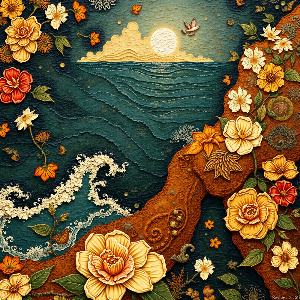 Floral Symphony by the Sea view 2