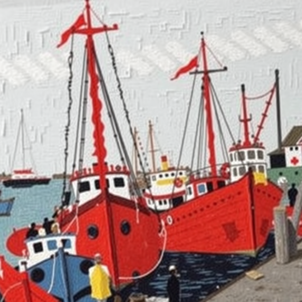 Harbor's Red Guardians view 2