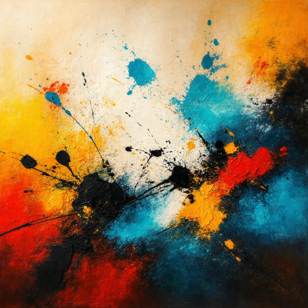 Explosive Symphony of Color view 2