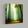 Pathway Through the Misty Woods thumbnail 1