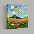 Whirlwind Skies Over a Field of Blooms thumbnail 1