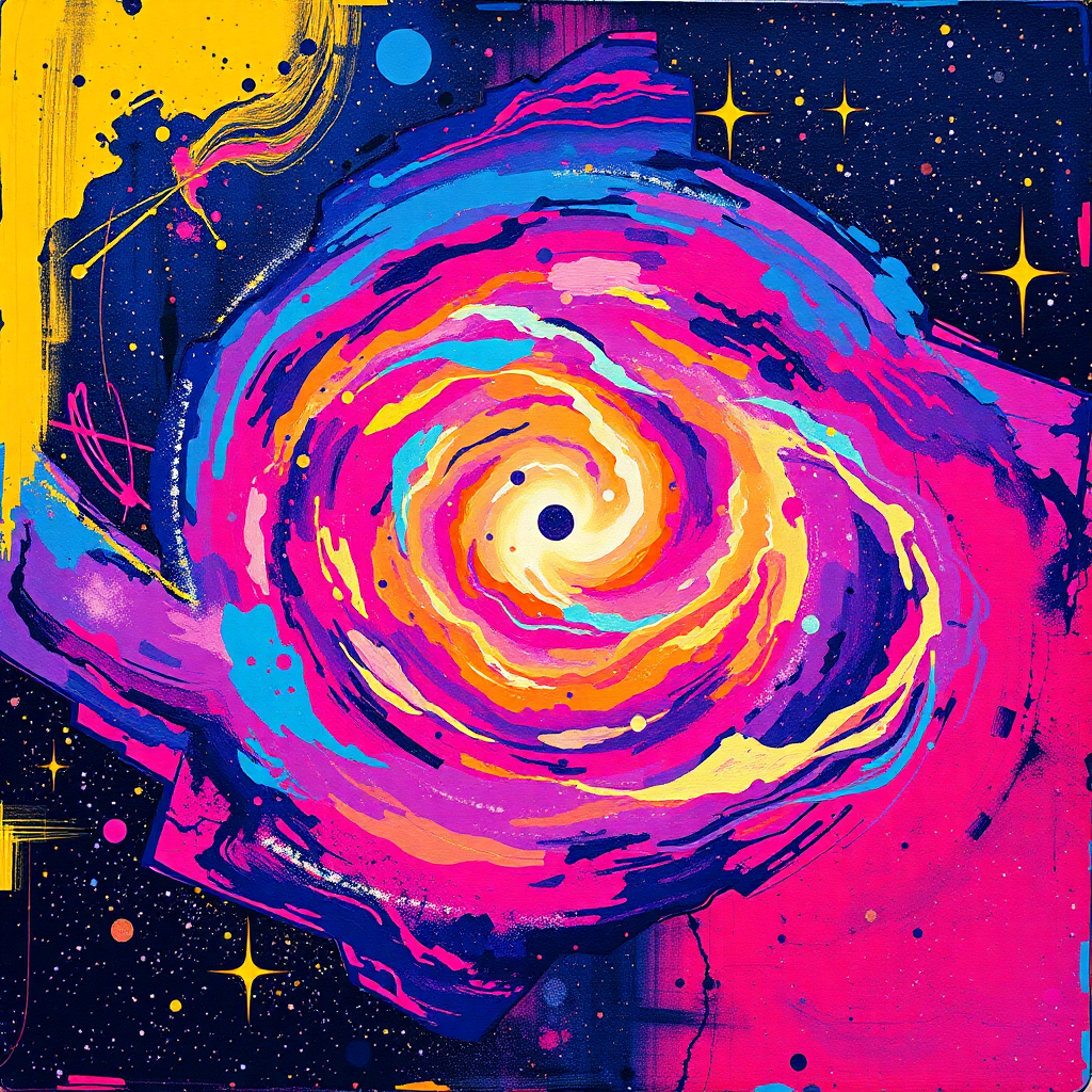 Vortex of Cosmic Colors view 2