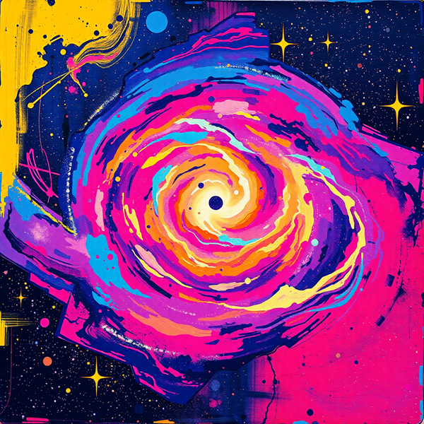 Vortex of Cosmic Colors