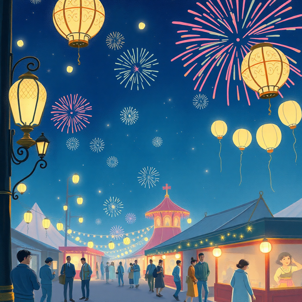 Celebration Under Lantern Skies view 2