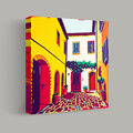 Vibrant Alleyway of Colorful Vistas thumbnail 1