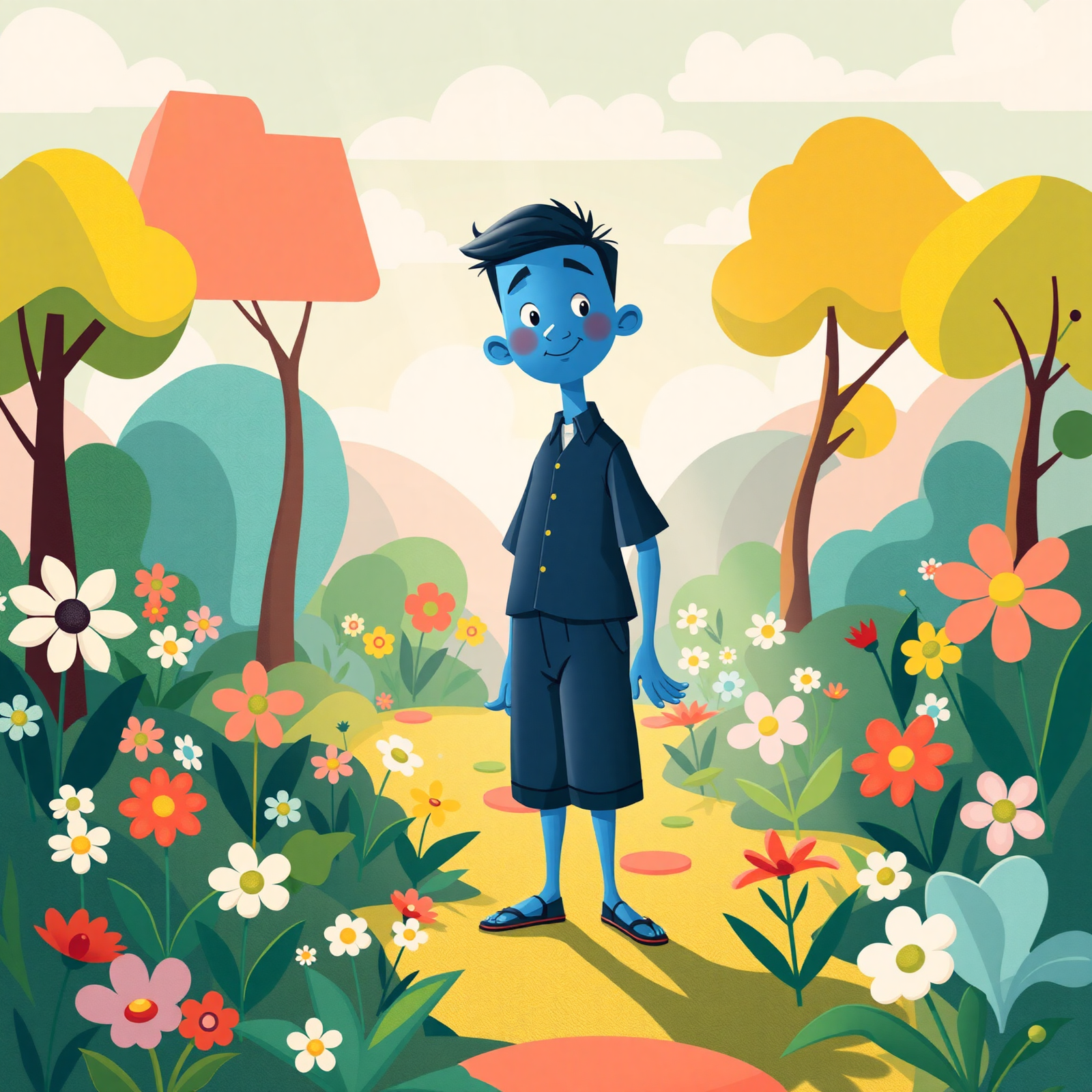 Blue in Bloom view 2