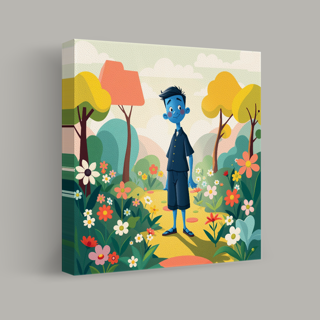 Blue in Bloom view 1