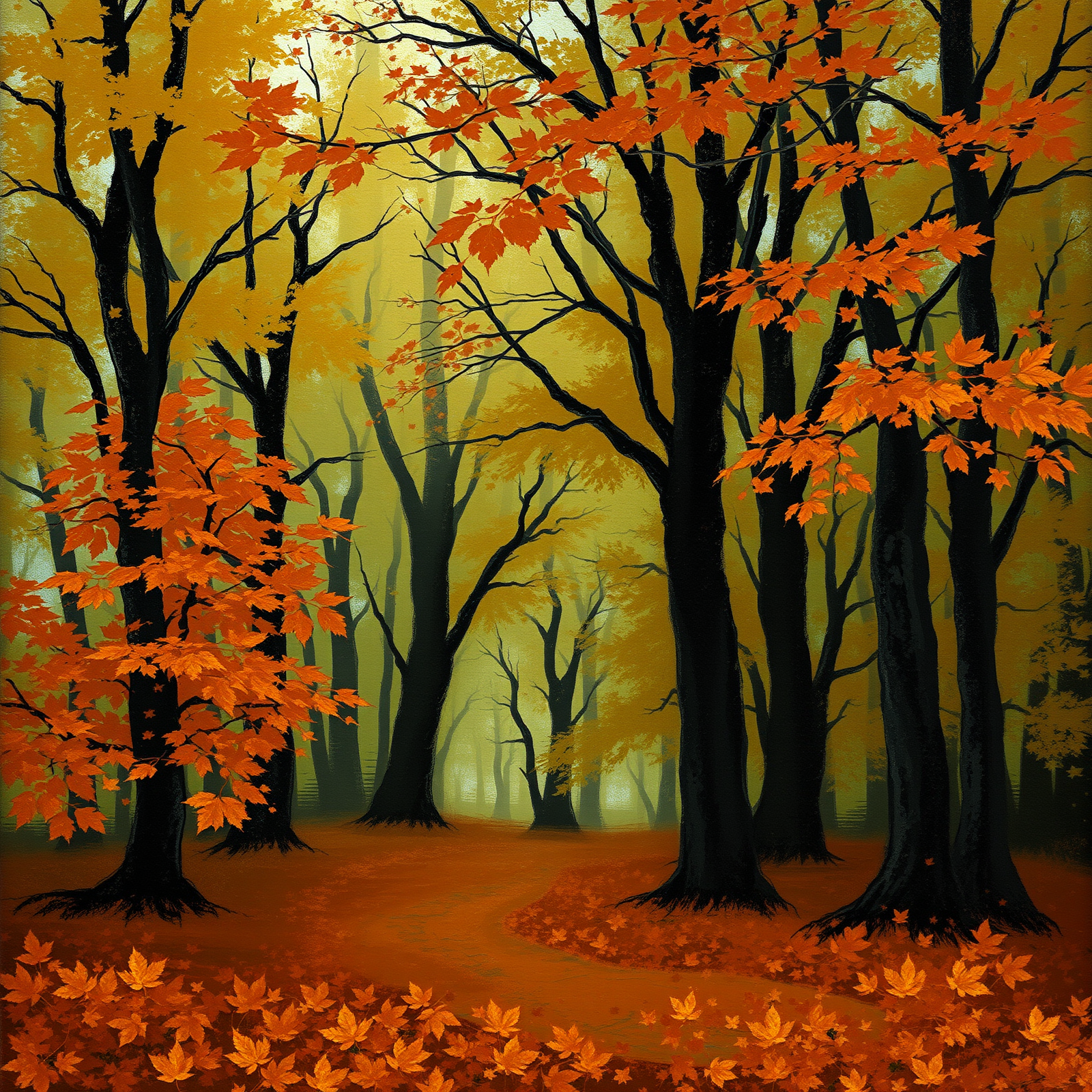 Embrace of Autumn's Glow view 2