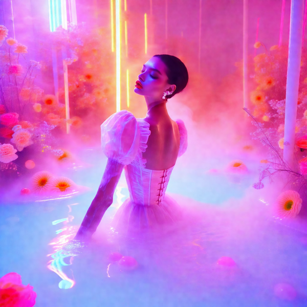 Enchanted Neon Reverie