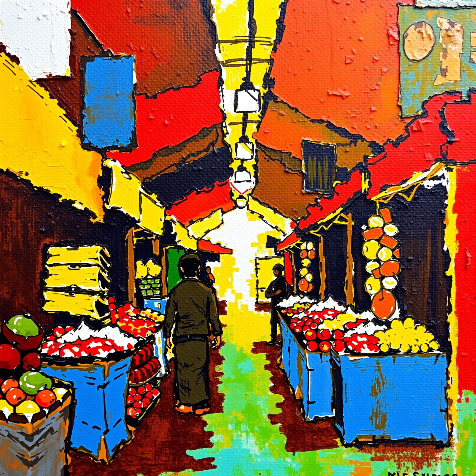 Strolling Through Market Colors view 2