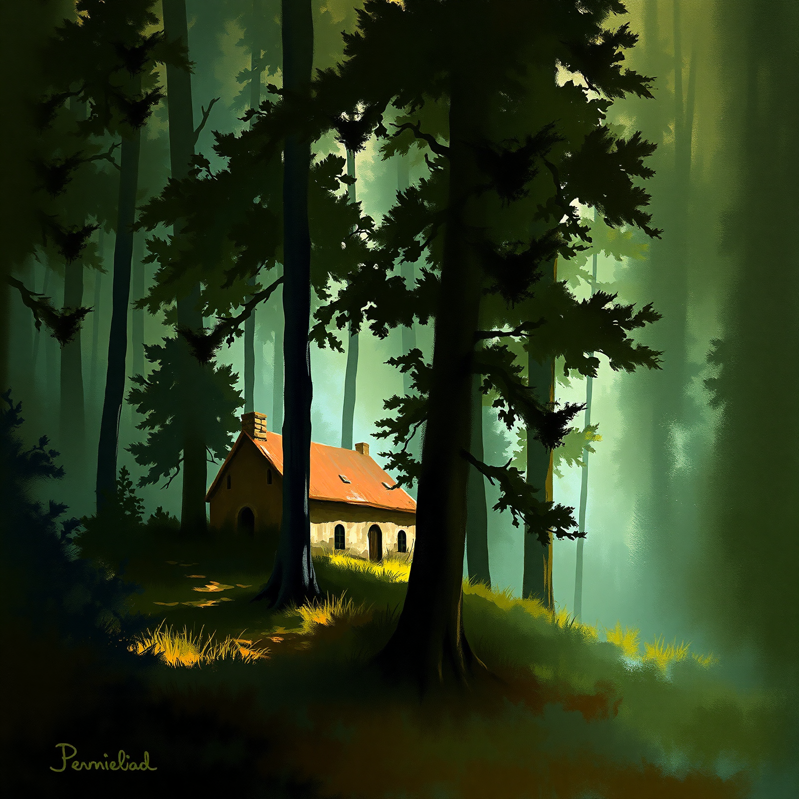 Shelter in the Woods view 2