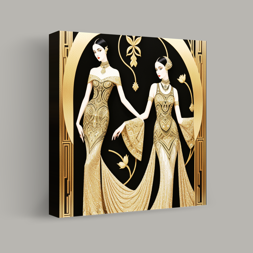 Gilded Elegance: A Symphony of Style view 1