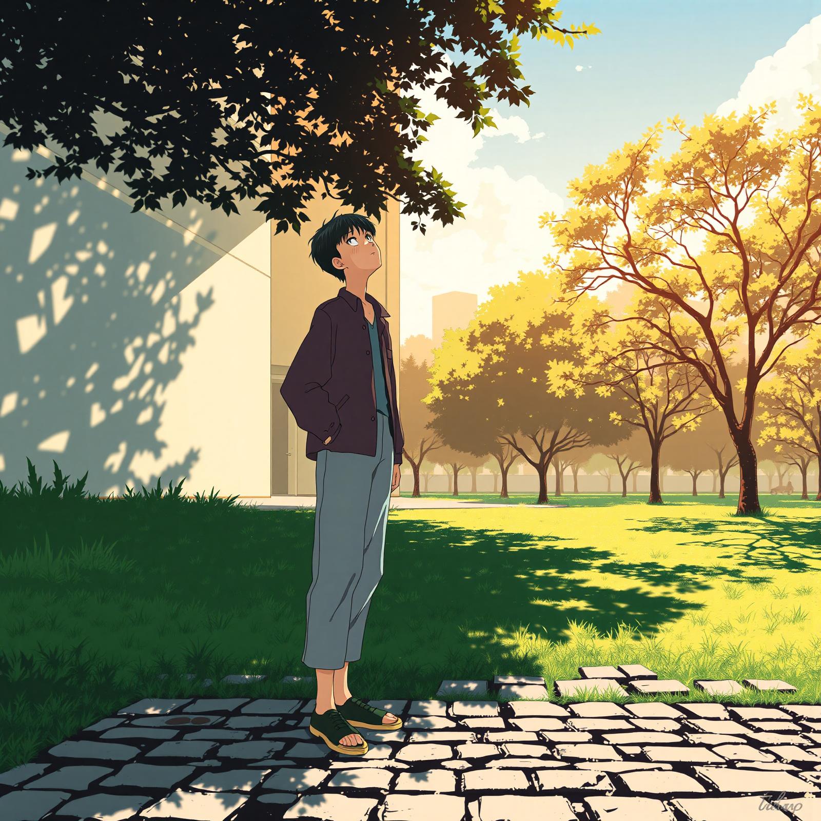 Afternoon Contemplation view 2