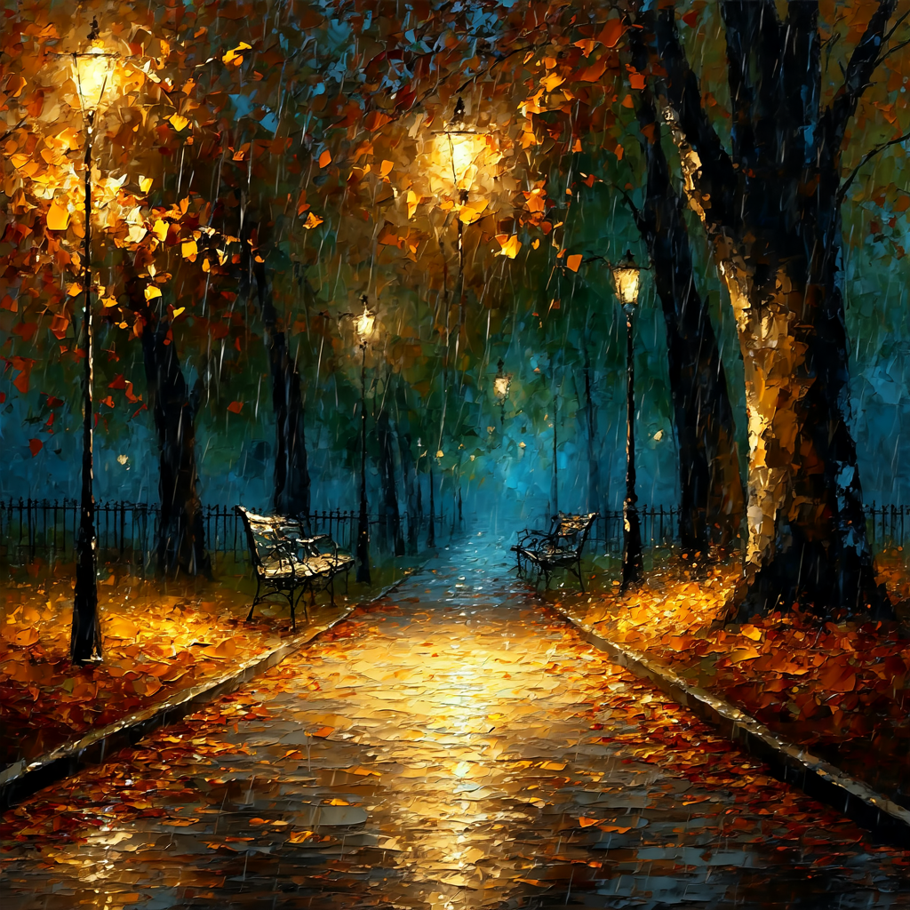 “Whispers of Autumn Rain” view 2