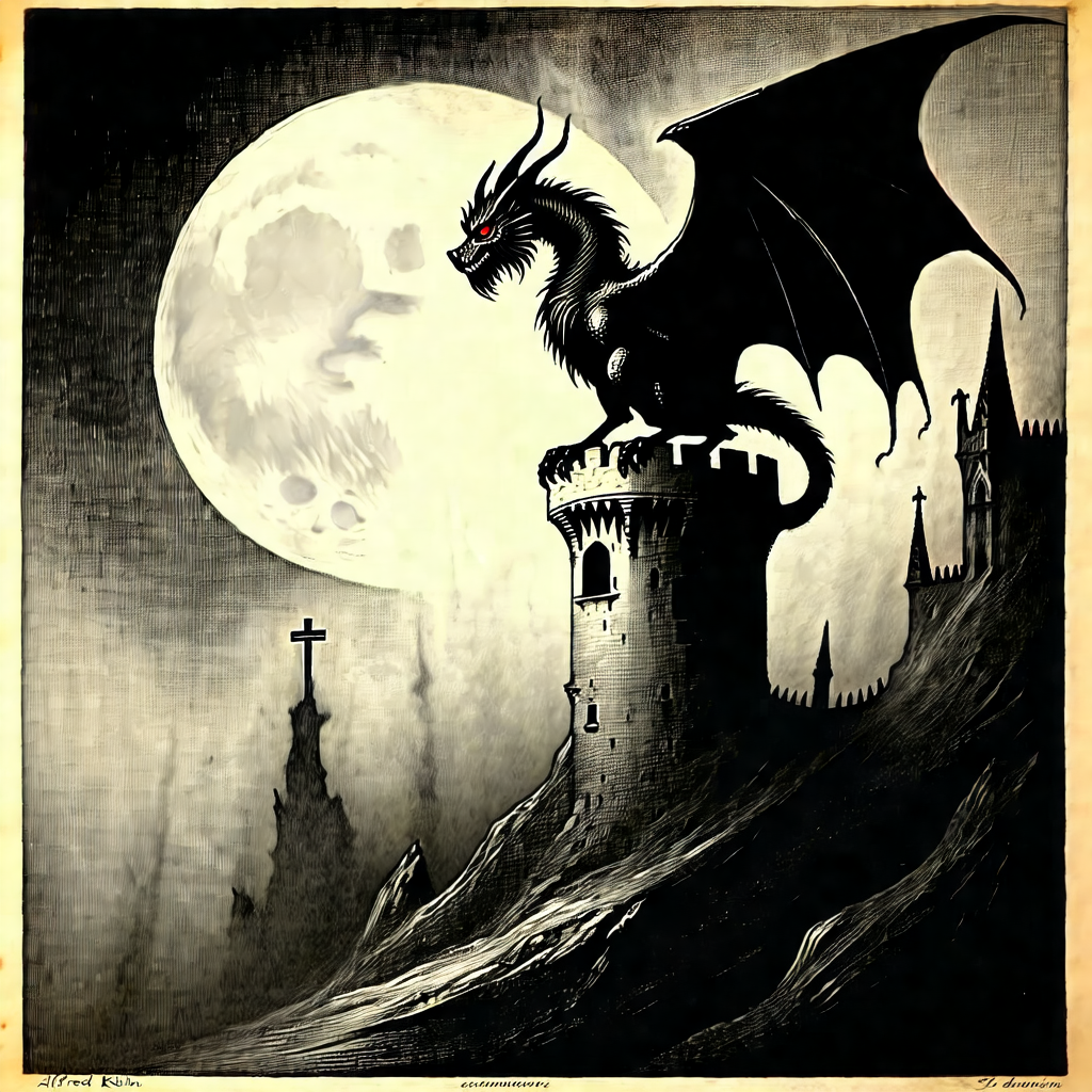 Guardian of the Moonlit Fortress view 2