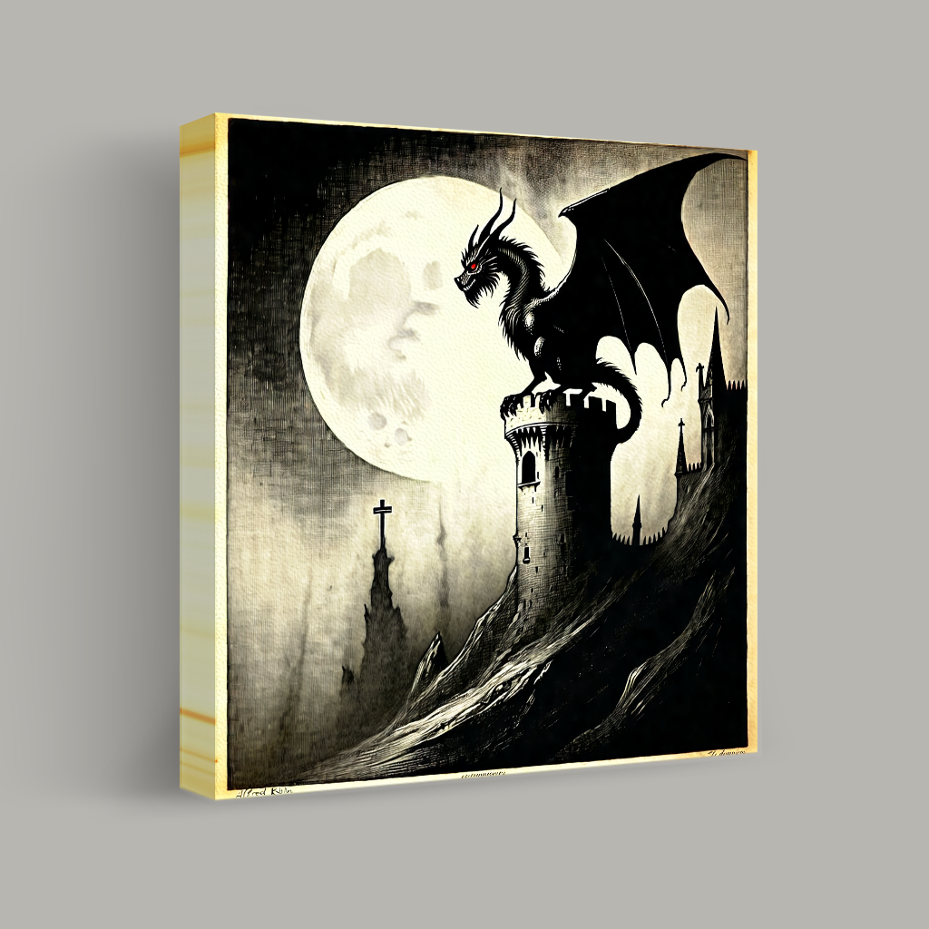 Guardian of the Moonlit Fortress view 1