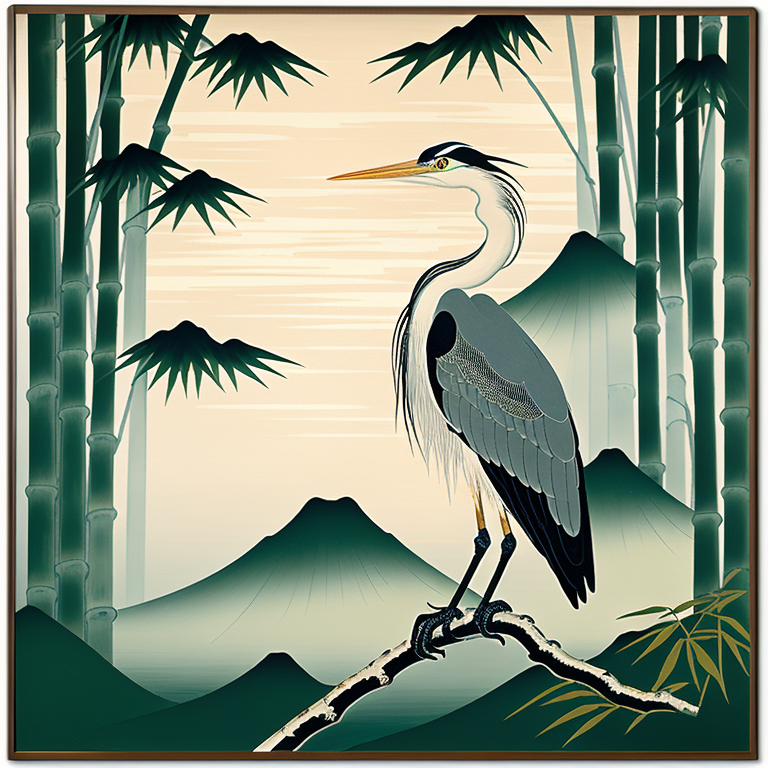 Serenity Among Bamboo Peaks view 2