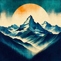 Sunlit Peaks of Majesty thumbnail 2