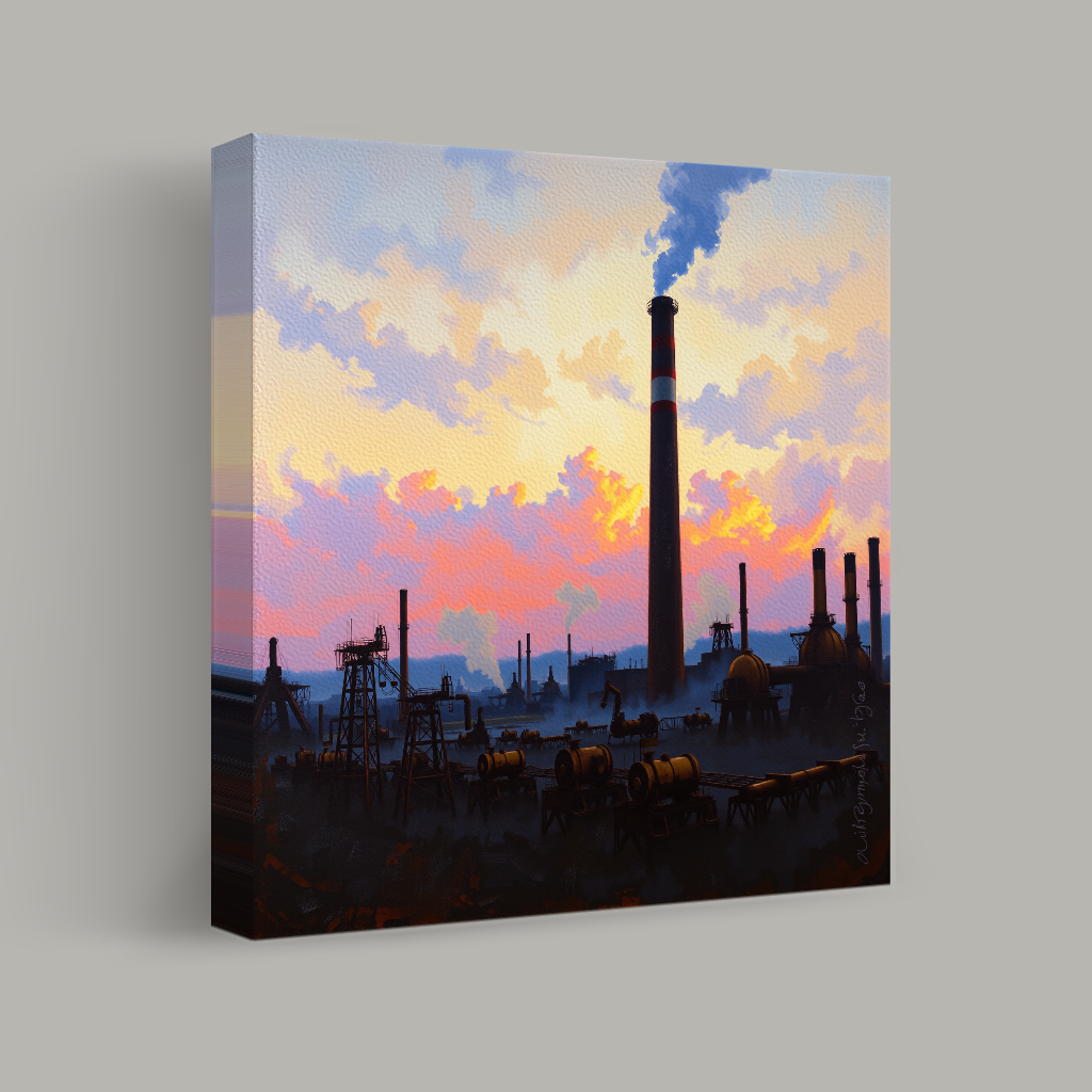 Industrial Dusk view 1