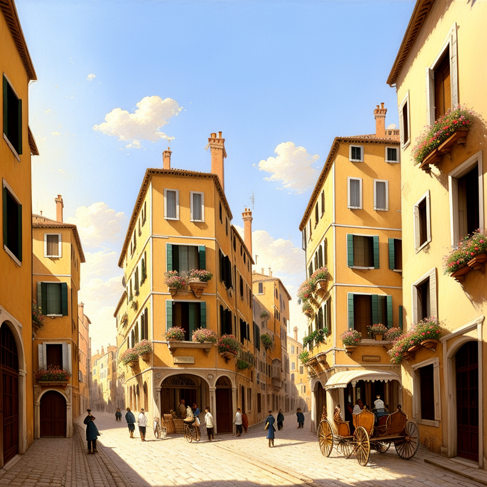 Streets of Old Venice view 2