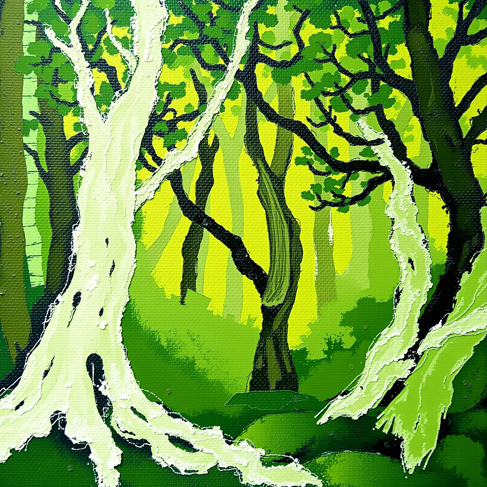 Enchanted Greenwood Path view 2