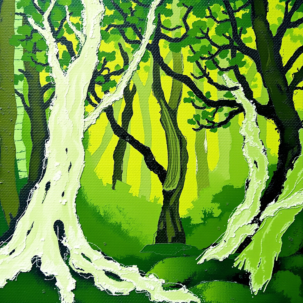 Enchanted Greenwood Path view 2