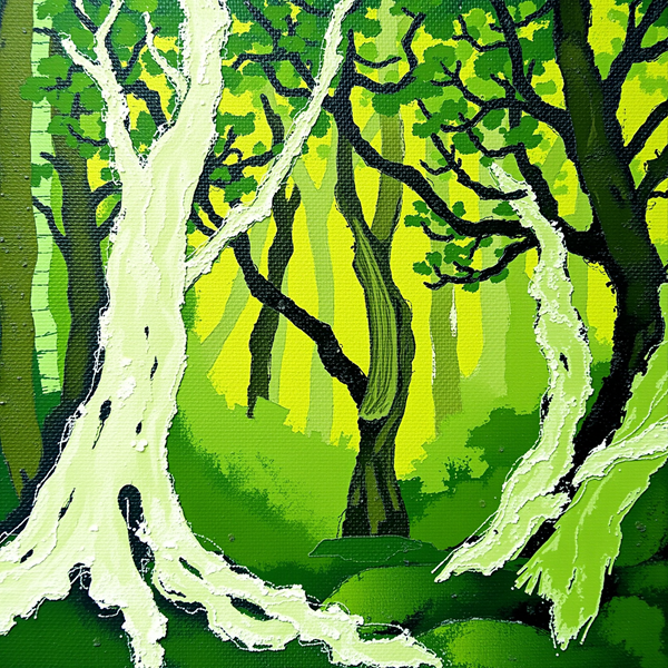 Enchanted Greenwood Path