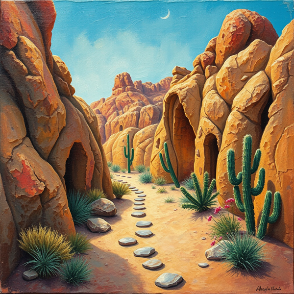 Murmure des sentiers du désert