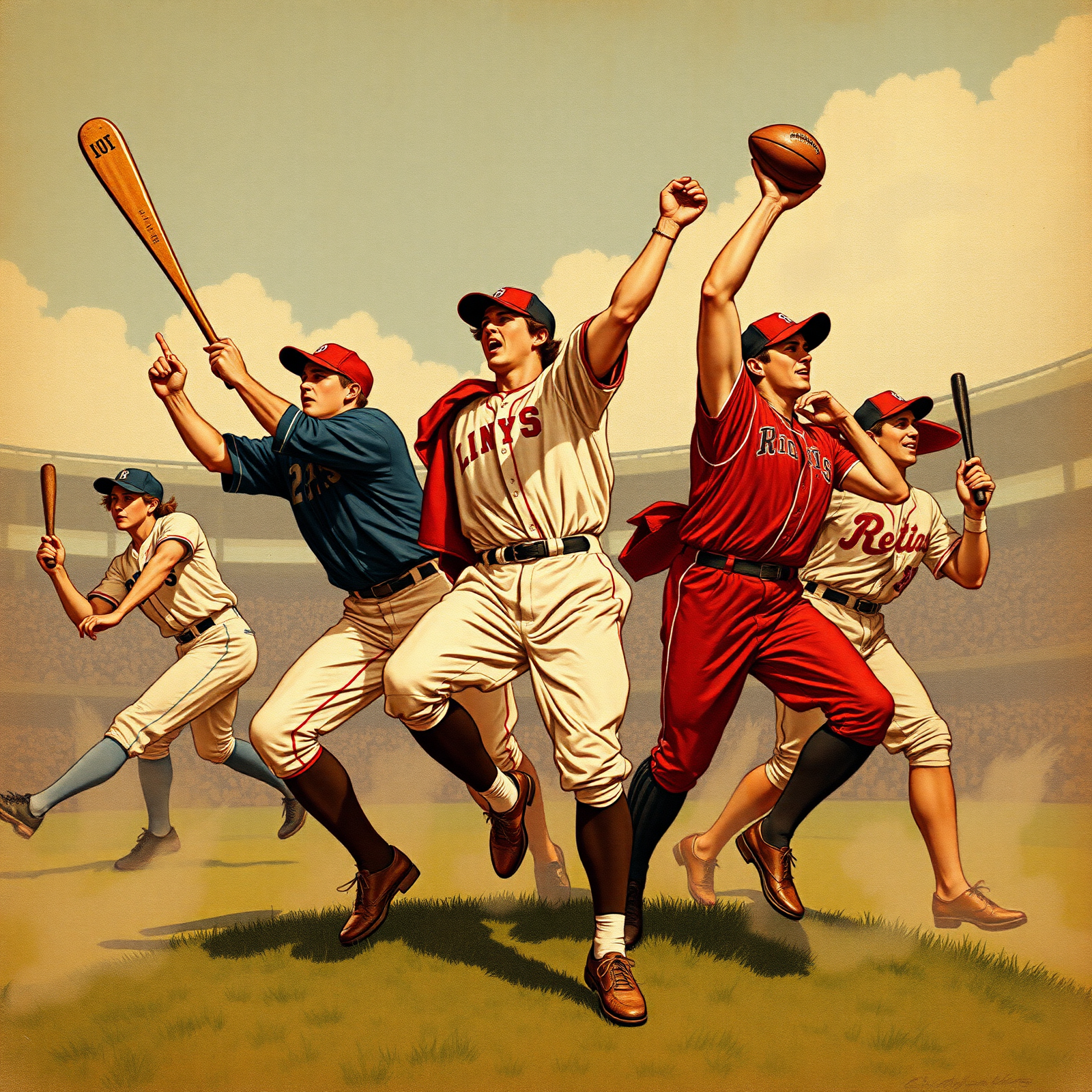 Heroes of the Diamond and Gridiron view 2