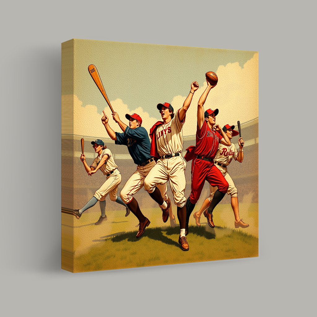 Heroes of the Diamond and Gridiron view 1