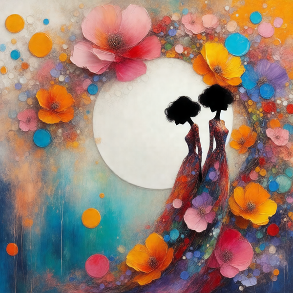 Dancing Amidst the Blossoms