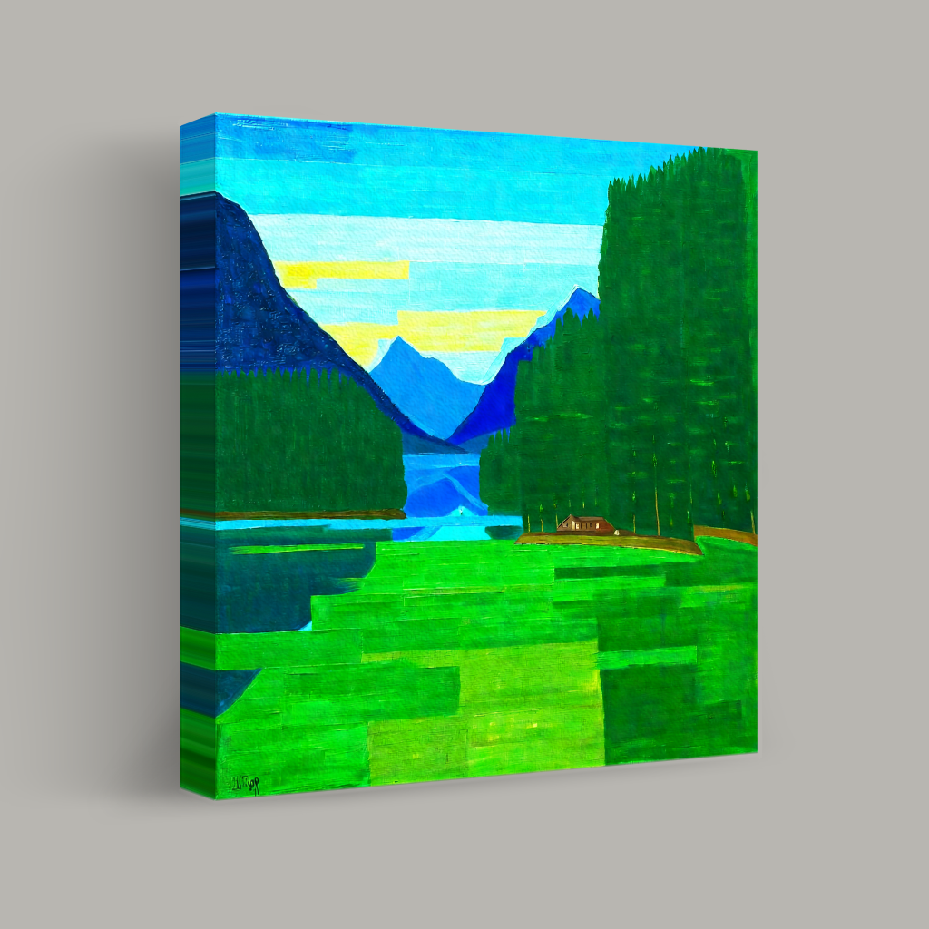 Cabin by the Emerald Lake view 1