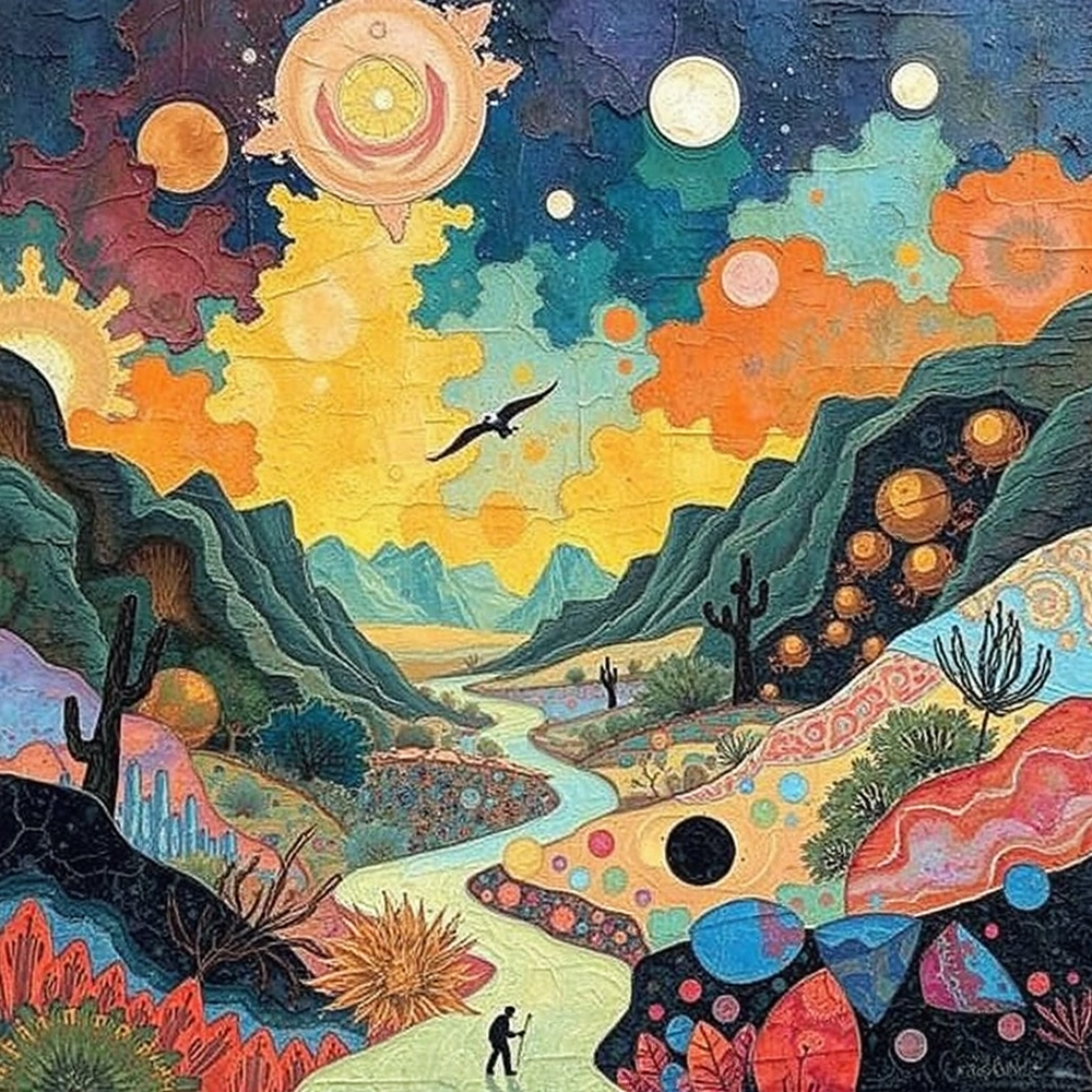 Journey Through the Cosmic Canyon view 2