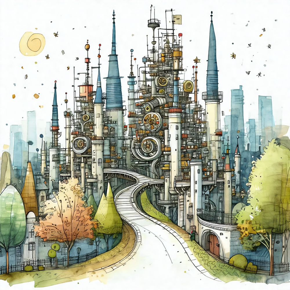 Towers of Whimsy view 2